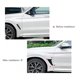 thumbnail image 4 of Embellecedor De La Cubierta De Salida De Aire Lateral Del Cuerpo, 1 Par De Embellecedores De Ventilación Lateral Izquierdo Y Derecho Del Coche Guardabarros Cubierta De, 4 of 7