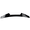 Painted #NH731P Crystal Black Pearl, variant on Ikon Motorsports Compatible with 16-20 Honda Civic X 10th Gen Coupe 2Dr V Style Roof Spoiler Wing - ABS
