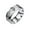 Silver, variant on Titanium Steel Dragon Ring With Silver Golden Dragon Stainless Steel Ring (Silver,7)