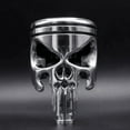 thumbnail image 4 of Automatic Manual Vehicle Motorcycle Piston Stainless Steel Skull Shape Shifter Knob Car Shifts Head Shifting Lever, 4 of 8