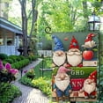 thumbnail image 4 of PHYHOO  Back to School Garden Flag Double Sided Vertical, Burlap Small Gnome Garden Yard Flags First Day to School Banner Outdoor Outside Porch Lawn School Decoration White, 4 of 6