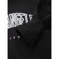 thumbnail image 5 of Hansber Kids Hooded Tracksuit Boys Girls Hoodie Top with Jogging Bottoms Sweatpants Activewear Set Black 140, 5 of 7