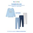thumbnail image 6 of Garanimals Toddler Girl Long Sleeve Graphic T-Shirt, Sizes 0M-6T, 6 of 8
