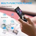 thumbnail image 3 of Reproductor MP3 negro con Bluetooth 5.0, pantalla LCD ultrafina de 1,8 pulgadas, 3 of 5