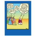 thumbnail image 1 of Jumbo Hysterical Father's Day Card: Moses Threat Proving that some things never change, with Envelope (Large Size: 8.5", 1 of 5