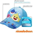 thumbnail image 2 of Nickelodeon Toddler Boys' Baseball Cap Baby Shark Curved Brim Snap-Back Hat, 2 of 7