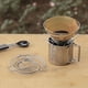 thumbnail image 4 of Soporte para gotero de café de acero, estante plegable para filtro de café para acampar (L), 6 uds., 4 of 8