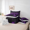 thumbnail image 6 of Castle Fairy Teens Purple Gamepads Bedding Comforter Set,Video Game King Bedding Sets, 6 of 8