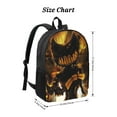 thumbnail image 2 of Bendy And The Ink Machine Backpack, Large Capacity 17 Inch Laptop Backpack, Durable Casual Daypack, Water Resistant, 17.3x12.2x5.5 Inch, 2 of 8