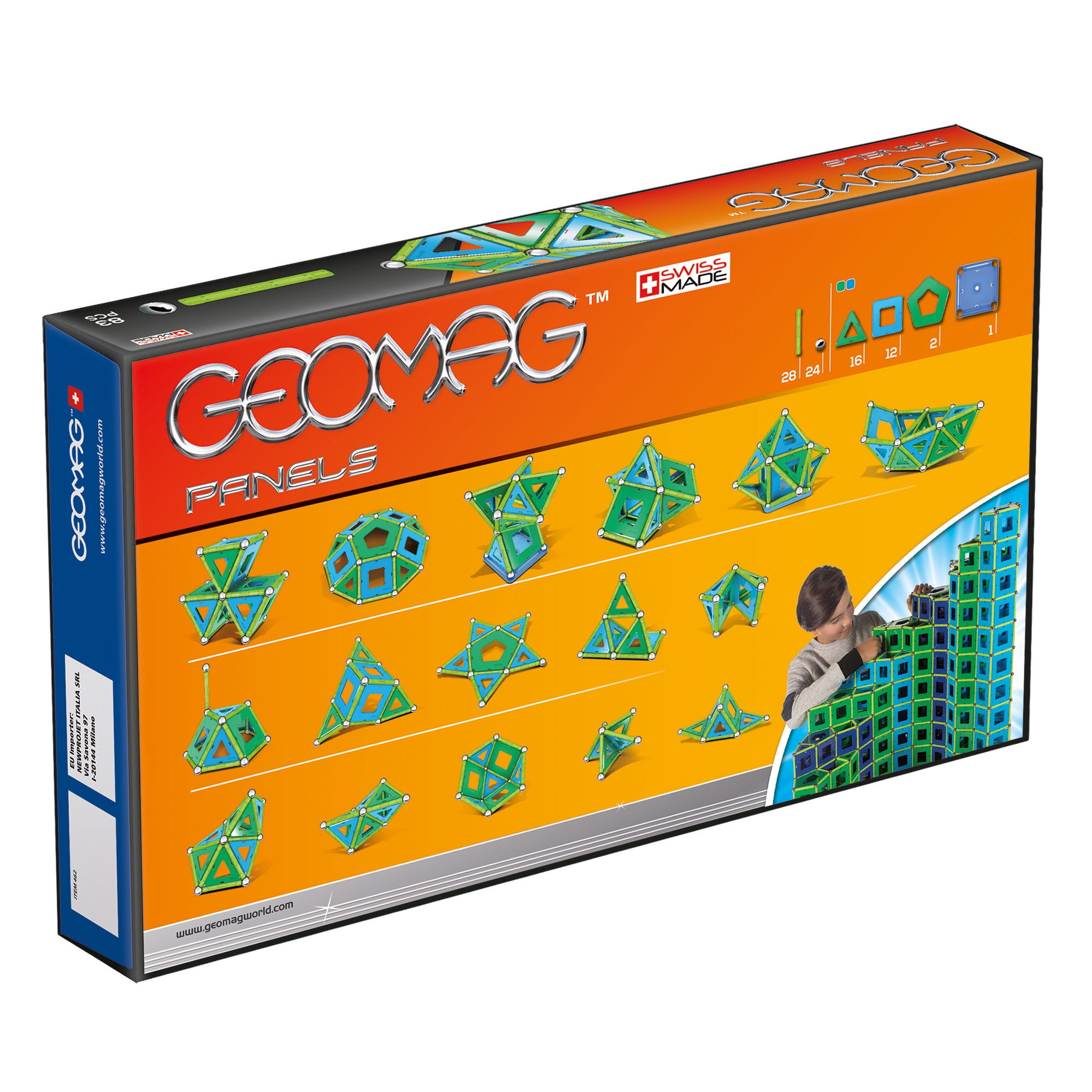 geomag panels 83 pièces