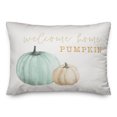 thumbnail image 2 of Creative Products Welcome Home Pumpkin 14x20 Spun Poly Pillow, 2 of 3