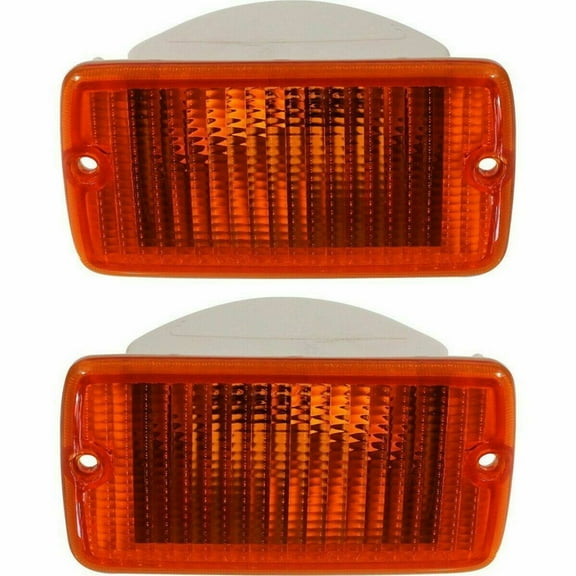 CarLights360: For Jeep Wrangler Front Signal/Corner Light 2001 2002 2003 Pair Driver and Passenger Side | CH2520141   CH2521141