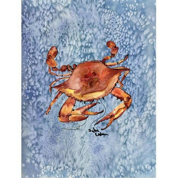 11 x 15 In. Crab Flag, Garden Size