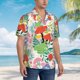 thumbnail image 3 of Fotbe Mushroom and Frogs Camisa Hawaiana para Hombre Unisex – Camisa Casual de Verano con Botones de Manga Corta de Algodón y Lino,X-Large, 3 of 7