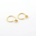 thumbnail image 2 of Radiate timeless elegance with our stunning Gold Plated Earrings - the epitome of sophistication for every occasion, 2 of 3
