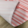 thumbnail image 5 of Ambesonne Coral Place Mats Set of 4, Vertically Striped Retro, Standard Size, Coral Pale Pink White, 5 of 6