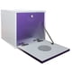 thumbnail image 1 of Buro Flotante Recamara Mdf Luz Led Ensamblado Morado, 1 of 7
