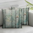 thumbnail image 3 of nygtbtfer Throw Pillow Cover Tree Wild Pillow Case Decorative Men Women Boy Girl Room Cushion Cover for Home Couch Bed White, 3 of 7