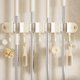 thumbnail image 5 of Soporte para escobas, organizador de escobas y fregonas, antideslizante multiusos para colgar en la pared con ganchos para lavandería, cocina, almacén Beige, 5 of 8