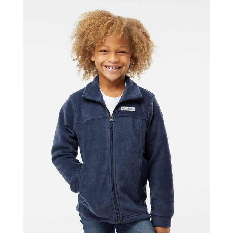 Boys 4 18 Columbia Steens Mountain Lightweight Fleece Jacket Color Collegiate Navy Size XL 18 20 Walmart
