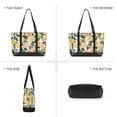 thumbnail image 6 of FORMRS Canvas Laptop Tote Bag for Women with 15.6" Computer Compartments Shoulder Handbag, Citrus Fruits, 6 of 7