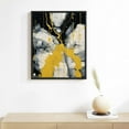 thumbnail image 2 of ARISTURING Gray Black and Gold Canvas Wall Art Black and Grey Abstract Paintings Black White and Gold Wall Art Gold Foil Canvas Painting Black and Gold Abstract Poster Modern Marble Wall Art, 2 of 4