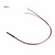 thumbnail image 1 of 10 piezas de luz LED multicolor de 12 V y 3 mm, cable de luz LED multicolor con cable de diodo emisor, lámparas LED de 20 cm y 0,06 W(Rojo), 1 of 14