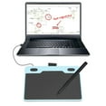thumbnail image 4 of Animation Tablet, Graphics Drawing Tablet Plug and Play Ergonomic Design 155x100mm 8192 Levels Stylus  for Drawing White,Blue,Pink, 4 of 7