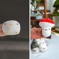 thumbnail image 3 of 2 uds juguetes con hierba gatera juguetes de peluche lindos pollitos y setas juguetes para morder gatos juguetes de descompresión, 3 of 5