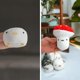 thumbnail image 3 of 2 uds juguetes con hierba gatera juguetes de peluche lindos pollitos y setas juguetes para morder gatos juguetes de descompresión, 3 of 5
