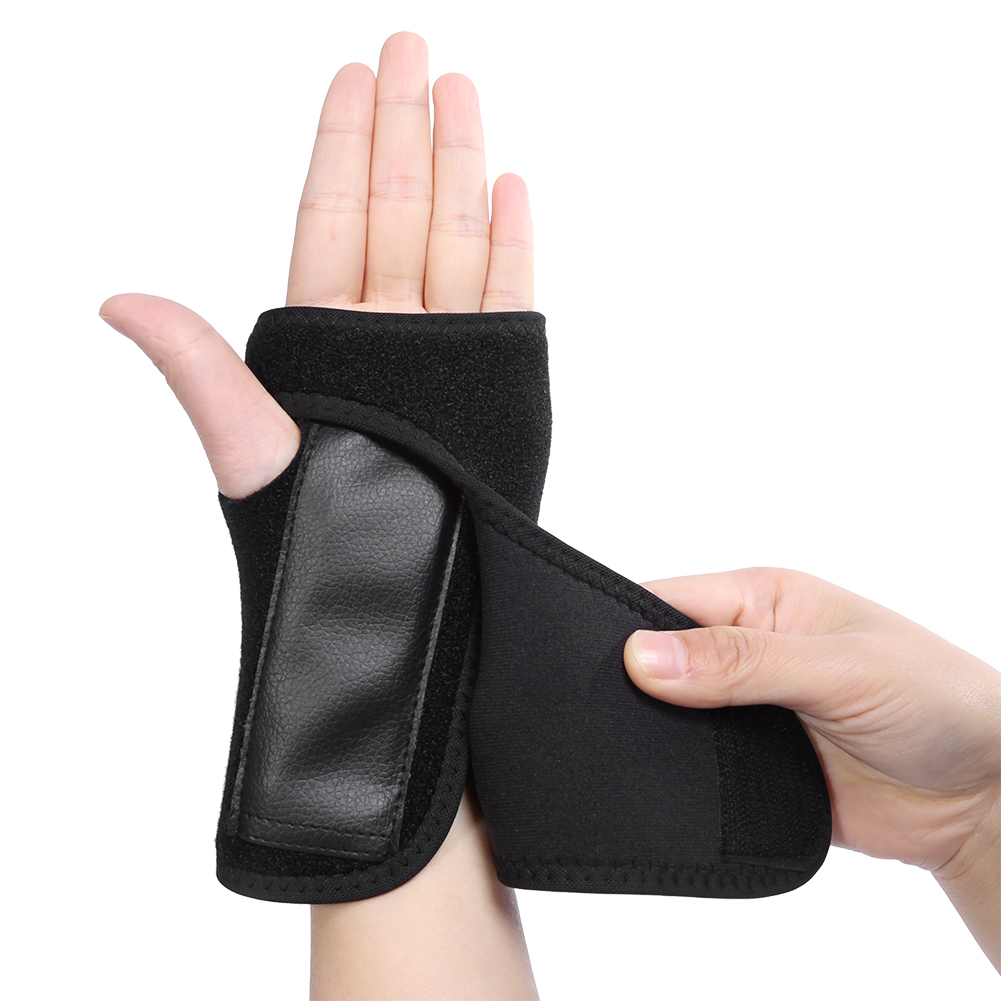 WALFRONT 1PC Left/Right Hand Brace Removable Splint Muscle Protector