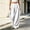 White, variant on Gamivast Women's High Waisted Wide Leg Dress Pants Front Pleated Baggy Palazzo Trousers with Pockets Casual Elegant Business Work Slacks Loose Flowy Lounge Wear for Office Black XL