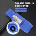 thumbnail image 4 of 1 Juego PowerCON Tipo una NAC3FCA + NAC3MPA-1 Conector de Panel Enchufe Chasis, 4 of 5