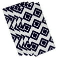 thumbnail image 2 of Simply Daisy 19" x 19" Diamond Jive 1 Geometric Print Napkin (Set of 4), 2 of 2