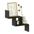 thumbnail image 5 of Furinno ROSSI Wall Mount Floating Ladder Shelf in Espresso, 5 of 5