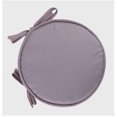 thumbnail image 1 of Solid Chair Round Seat Pad Cushion Tie-on Kitchen Dining Removable Cover Mat, 1 of 1