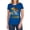 Royal, variant on Dk Returns Women's T Shirt, Royal, X-Large