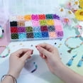 thumbnail image 3 of 1960PCS Pearl Beads for Jewelry Making 28 Colorful 6mm Round Pearl Beads for Bracelets Making Kit Small Pearl Filler Beads for DIY Craft Necklace Earrings, 3 of 7