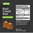 thumbnail image 3 of VITEEY Black Cohosh Root Gummies, Menopause Supplement, Vaginal Health Support Peach Flavor, 60 Ct, 3 of 7