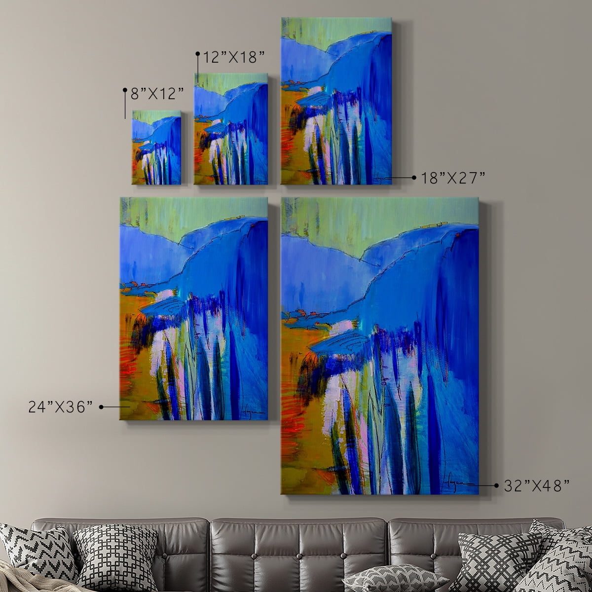Fertile Dreams II Premium Gallery Wrapped Canvas - Ready to Hang