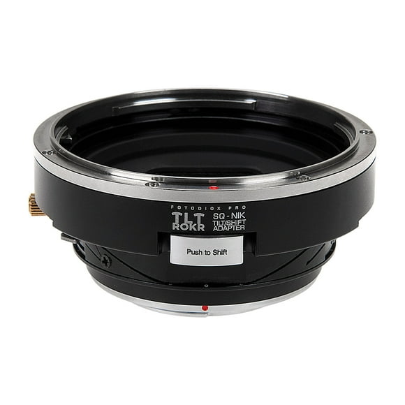 Fotodiox Pro TLT ROKR Tilt/Shift Lens Adapter Compatible with Bronica SQ Lenses on Nikon F-Mount Cameras
