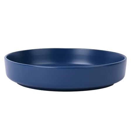 Mainstays Alessandra Matte Blue Stoneware Dinner Bowl