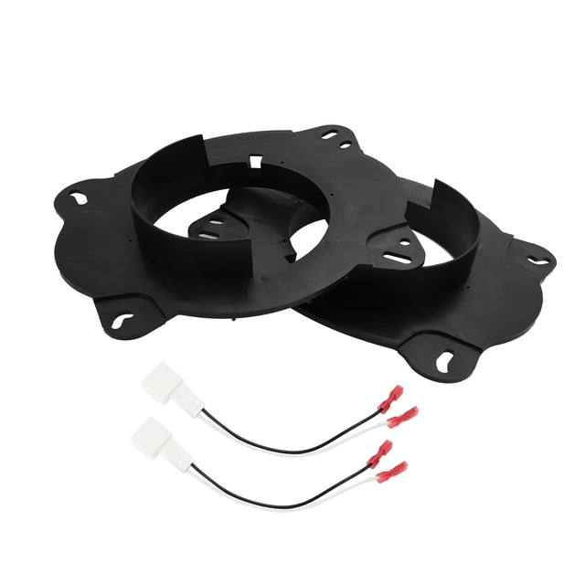 Anillo Espaciador de Altavoz Unique Bargains Adaptador de Altavoz Tweeter para Toyota Camry 2018-2023 para 6.5'' ABS 2 Juegos