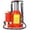 Red, variant on Air Hydraulic Bottle Jack, 32 Ton/70550 LBS All Welded Bottle Jack, 10-16.3 inch Lifting Range, Manual Handle and Air Pump, for Car, Pickup, Truck, RV, Auto Repair, Industrial Engineering
