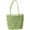 Green, variant on Straw Woven Handbags for Women Hollow Shoulder Bag Large Flower Tote Purse Designer Top Handle Bag Beach Summer