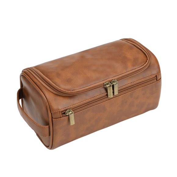 Hearth & Gear Europe And The United States Large Capacity Storage Travel Pu Leather Toiletry Bag Functional Makeup Travel Bag Small Bag Mens Shoe Bag Mom Sports Bag Drawstring Backpack for Men Small