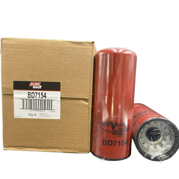 BD7154 Oil Filter Replace 3406809, 84746XD Pack of 6