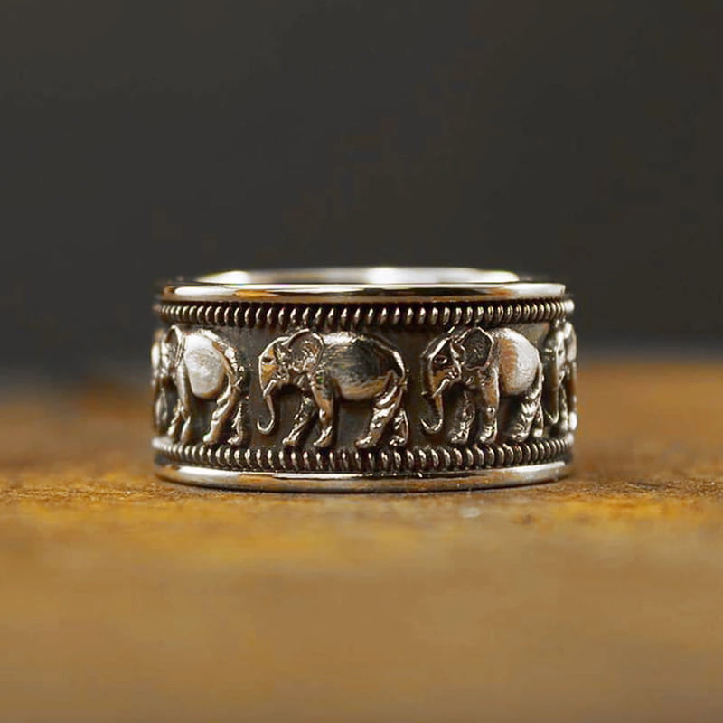 Sterling Silver elephant ring,Dainty elephant ring,Tiny Elephant ring,Elephant Jewelry,Dainty Elephant Ring,Good luck gift,gifts for her