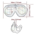 thumbnail image 2 of Gafas de motociclista estilo Harley, gafas deportivas, anti-UV, a prueba de viento, a prueba de arena y a prueba de polvo, para motocross, scooter, esquí, snowboard y ciclismo, 2 of 5