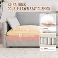thumbnail image 4 of Muumblus 4 Pieces Living Room Furniture Sets, Modular L-Shaped Sofa and Chaise Lounge Chair with 2 Movable Ottoman, Gray Chenille, 4 of 9